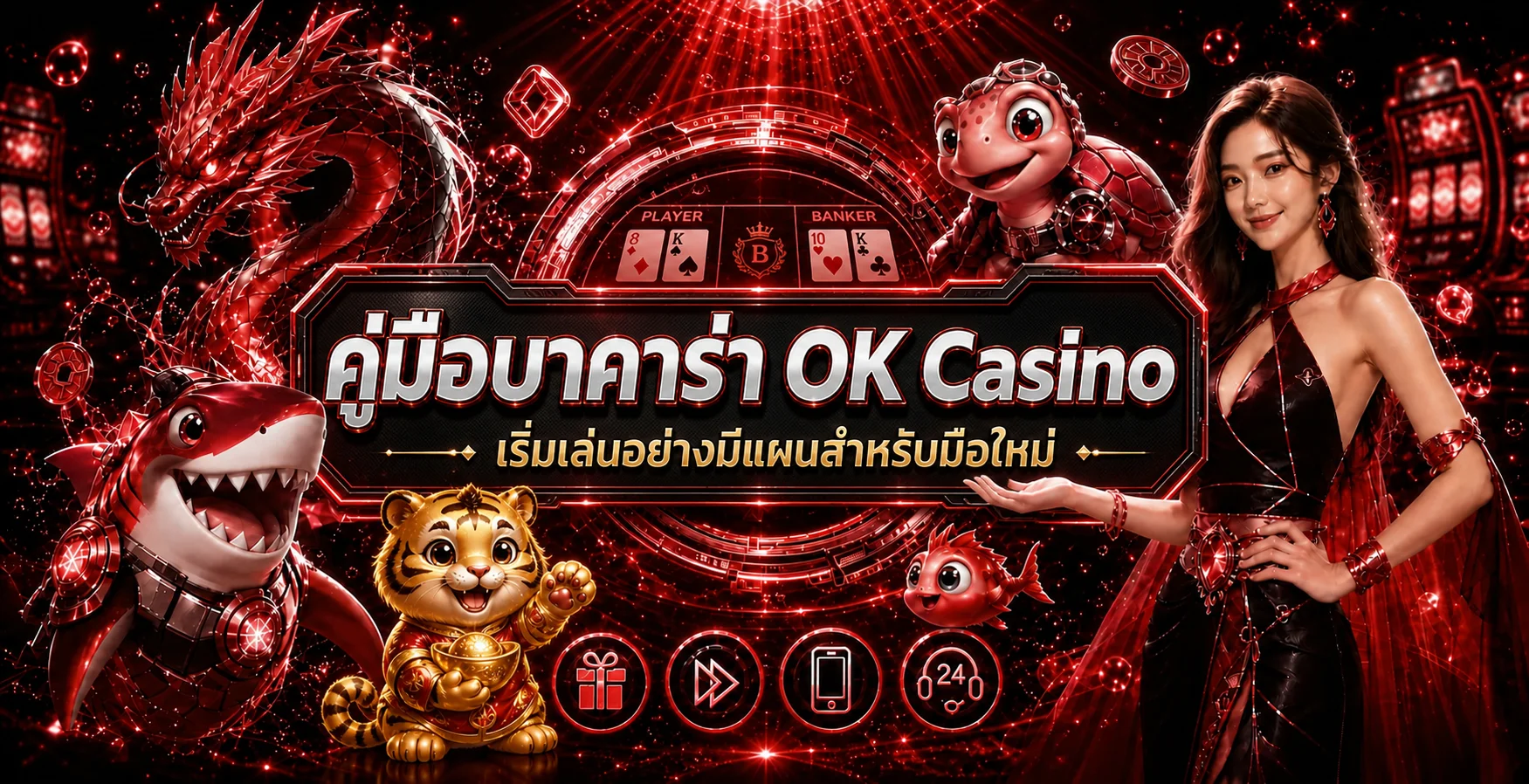 OK Casino | คู่มือบาคาร่า มือใหม่เริ่มอย่างมีแผน